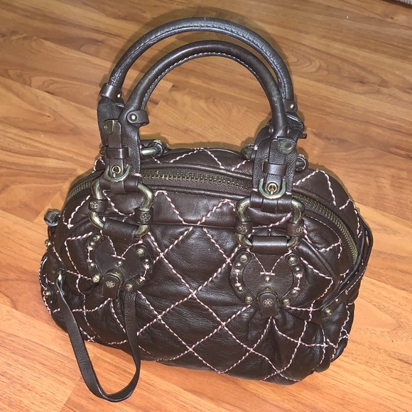 Juicy Couture Bags Original Juicy Couture Quilted Leather Bowler